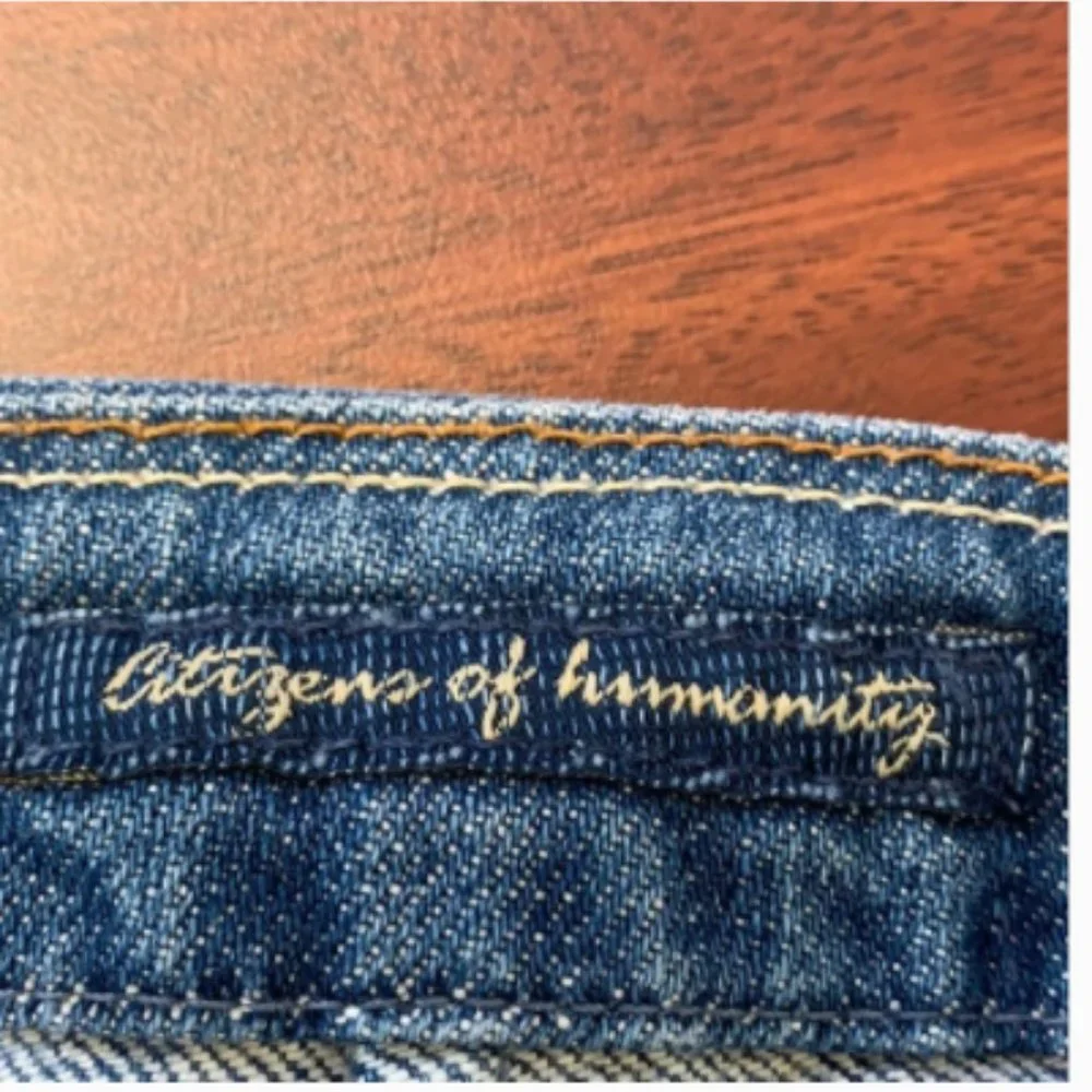 Citizens of humanity cropped jeans - Picture 2 of 8